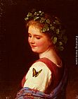 Johann Georg Meyer von Bremen The Butterfly painting